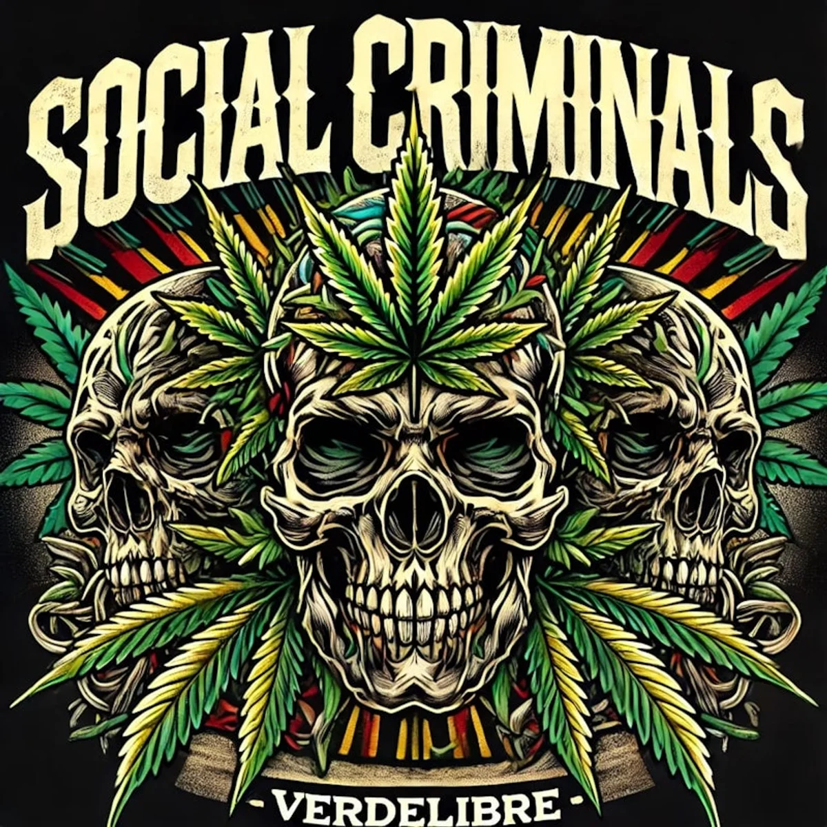 Verdelibre: La Rola Más Reggae de Social Criminals - Es Tiempo de Liberar la Verde 🌿